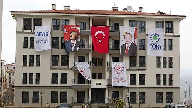 Malatya'da deprem konutlarının anahtar teslimi sürüyor