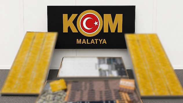 Malatya'da gümrük kaçağı sigara ele geçirildi