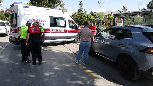 Malatya'da otomobil ile motosiklet çarpıştı: 1 yaralı
