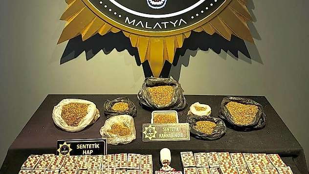 Malatya'da uyuşturucu operasyonu: 5 gözaltı