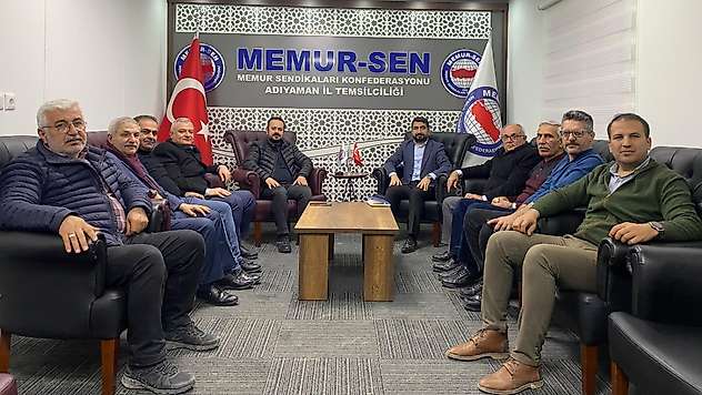 Memur-Sen Konfederasyonu Adıyaman İl Temsilciliği aylık toplantısını gerçekleştirdi