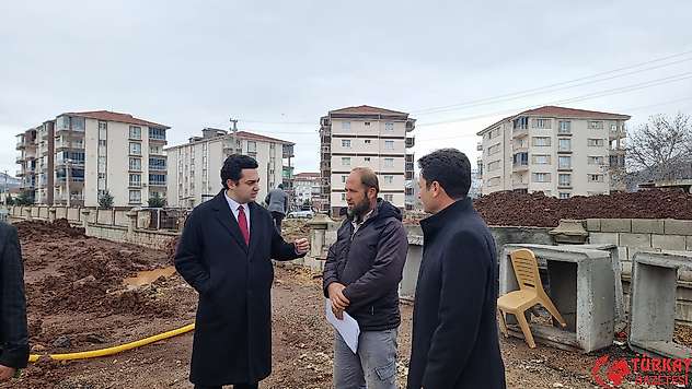 Mesleki ve Teknik Anadolu Lisesi inşaatı hızla devam ediyor