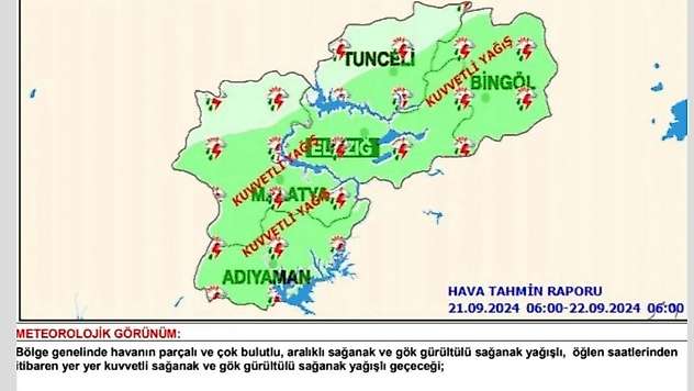 Meteorolojiden kuvvetli yağış uyarısı 