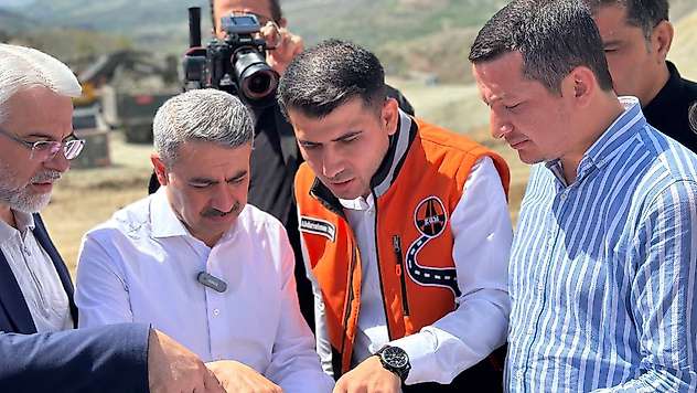 Milletvekili Alkayış, Adıyaman'da devam yatırımları değerlendirdi