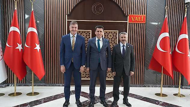 Milletvekili Alkayış'tan Tunceli Valisi Aygöl'e ziyaret