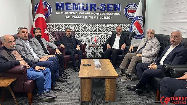Milletvekili Mustafa Alkayış Memur-Sen il temsilciliğini ziyaret etti