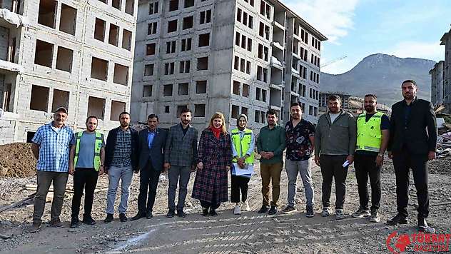 Milletvekili Ölmeztoprak, TOKİ konutlarını inceledi