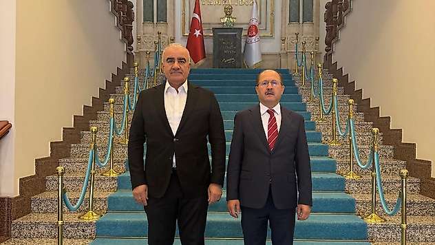 Milletvekili Özhan Adalet Bakan yardımcısı Ramazan Can ili bir araya geldi