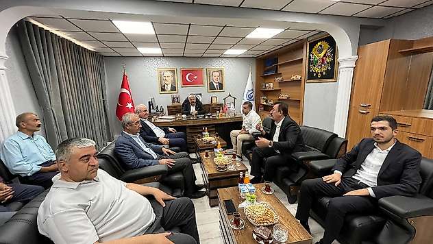 Milletvekili Özhan'dan başkan Turan'a ziyaret 