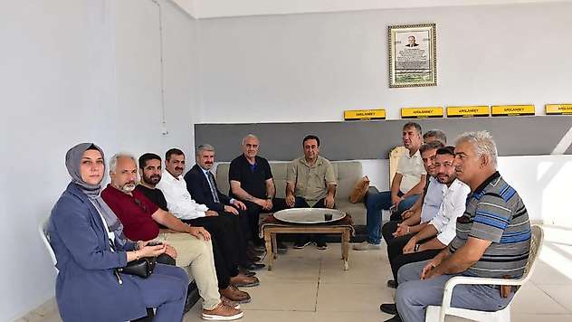 Milletvekili Özhan'dan Başkan Arslan'a ziyaret