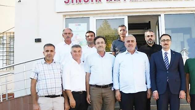 Milletvekili Özhan'dan Kaymakam Yıldız'a ziyaret