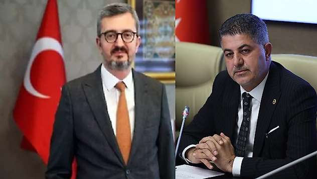 Milletvekili Şan Cumhurbaşkanlığı İletişim Başkanlığına atanan Duran'ı tebrik etti