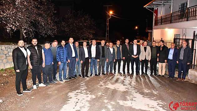 Milletvekili Tüfenkci ile Başkan Ulutaş, Akçadağ'da vatandaşlarla bir araya geldi