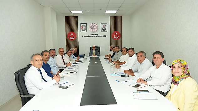 Milli Eğitim müdürlüğünde değerlendirme ve koordinasyon toplantısı gerçekleştirildi