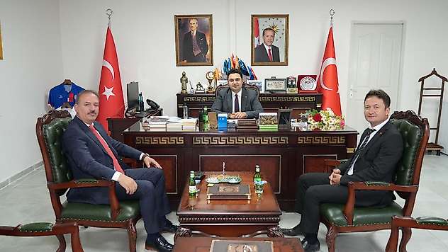 Milli Eğitim Müdürü Tosun'dan Kaymakam Seyhan'a ziyaret