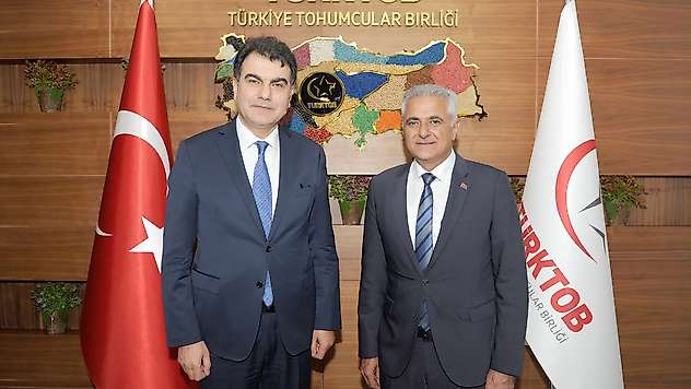 Milli Savunma Bakan Yardımcısı Heybet'ten TÜRKTOB'a ziyaret