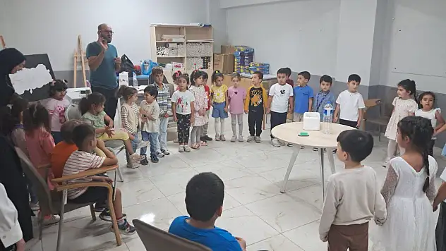 Minik Öğrencilerden Adıyaman Belediye Konservatuarı'na sanat dolu ziyaret