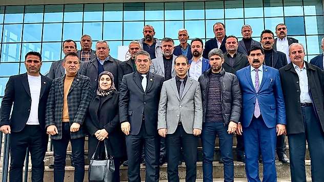 Muhtarlar Federasyonu'ndan Sağlık Müdürü Şirik'e ziyaret