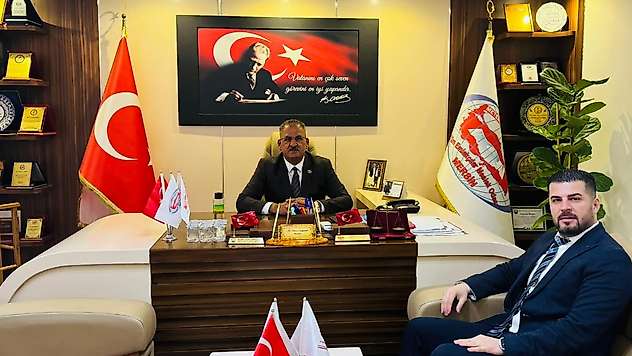 Mustafa Gül'den Başkan Sinan Canpolat'a ziyaret