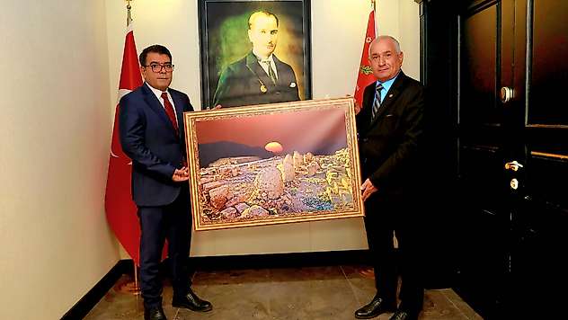 NEFSAD Başkanı Mente'den Mersin İl Emniyet Müdürü Yılmaz'a ziyaret
