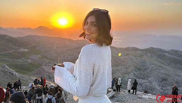 Nemrut'ta doğum günü kutlama hayali gerçek oldu