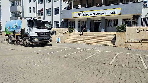 Adıyaman'da okul öncesi temizlik başladı