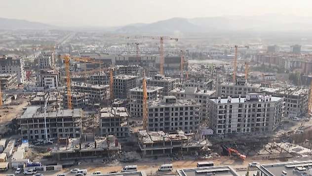 Onikişubat Stadyumu'nun yerine deprem konutları yükseliyor