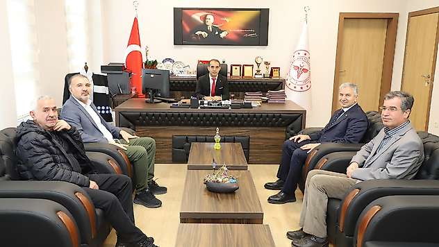 Park Hospital heyetinden İl Sağlık Müdürü Şirik'e ziyaret