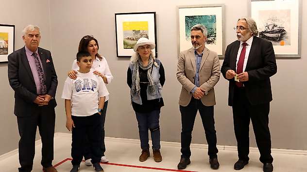 Prof. Dr. Erol Murat Yıldız Sanko Sanat Galerisi'nde Sergi Açtı