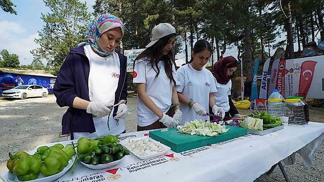 Pusula Maraş'tan gençlere gastronomi kampı