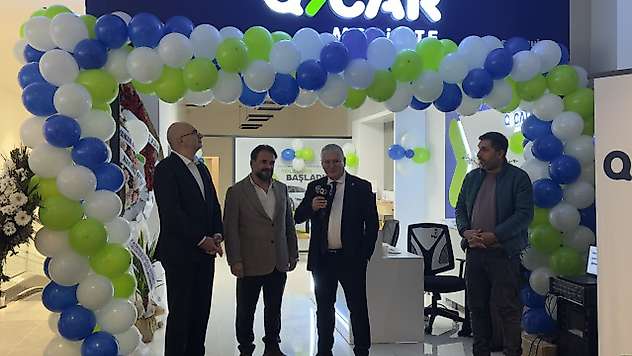 QCAR Mobilite'nin 17'nci şubesi Başakşehir'de hizmete girdi