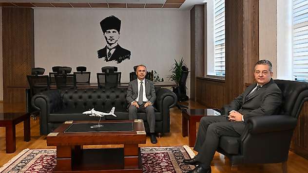 Rektör Keleş'ten İl Emniyet Müdürü Arzum Nazman'a ziyaret