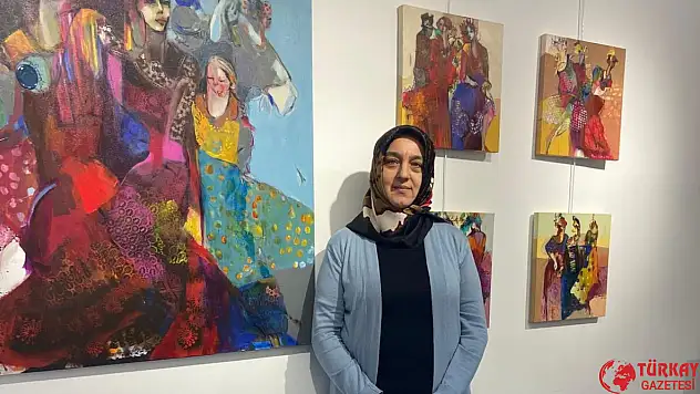 Ressam Nurgül Ferahoğlu Eserlerini Gaziantep'te Sergileyecek