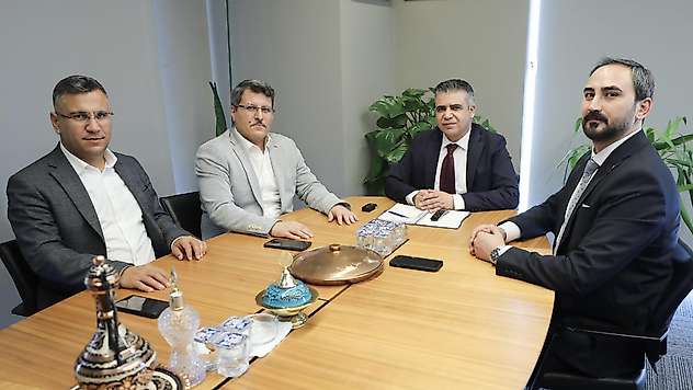 Sağlık Sen Adıyaman Hekim komisyonundan başkan Barutçu'ya ziyaret