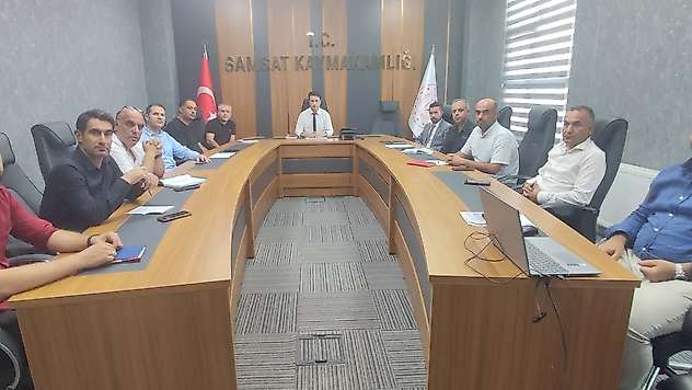 Samsat ilçesinde Akademik başarıyı artırma toplantısı gerçekleştirildi