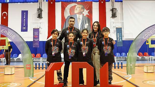 SANKO Okulları 'codeıx drone league (cdl) yarışması'nda Türkiye ikincisi oldu