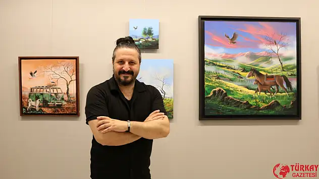 SANKO Sanat Galerisi'nde 'Sessiz Tanıklar' Temalı Resim Sergisi