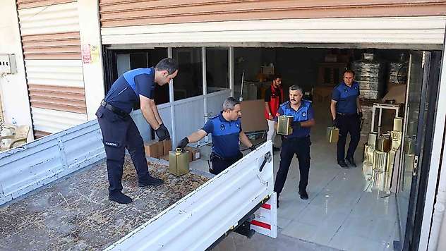 Şanlıurfa'da 875 kilo sade yağa el konuldu