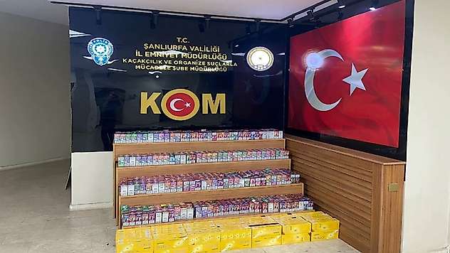 Şanlıurfa'da sigara kaçakçılığı operasyonu: 1 tutuklama