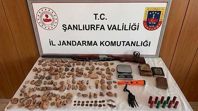 Şanlıurfa'da tarihi eser kaçakçılığı: 1 gözaltı