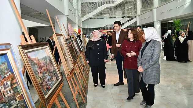Şanlıurfa'da üç boyutlu resim sergisi