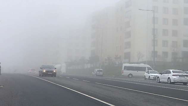 Şanlıurfa'da yoğun sis etkili oldu