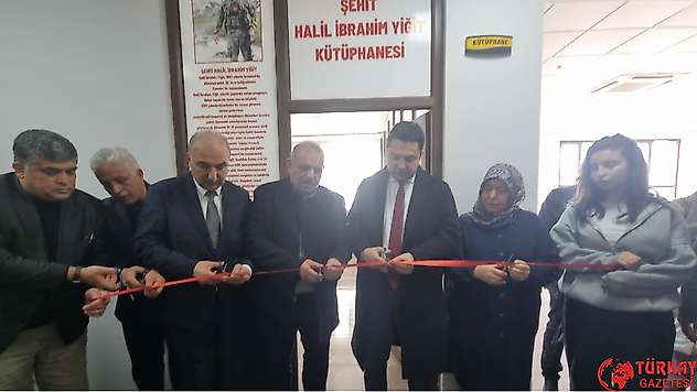 Şehidin adı kütüphanede yaşatılacak