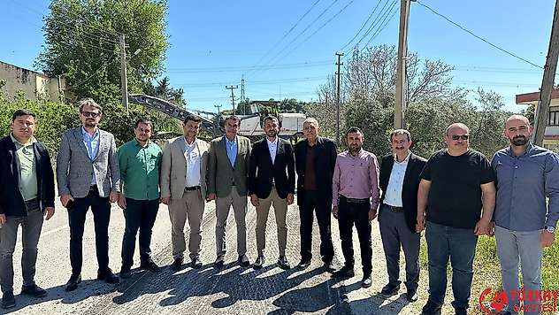 Serik'te Aspendos Belkıs yolu yeniliyor