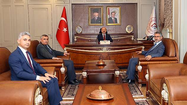 SGK İl müdürü Tekin'den Vali Varol'a ziyaret
