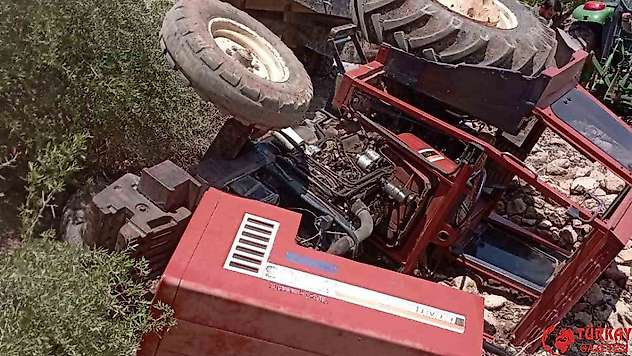 Siirt'te traktör kazasında sürücü yaralandı