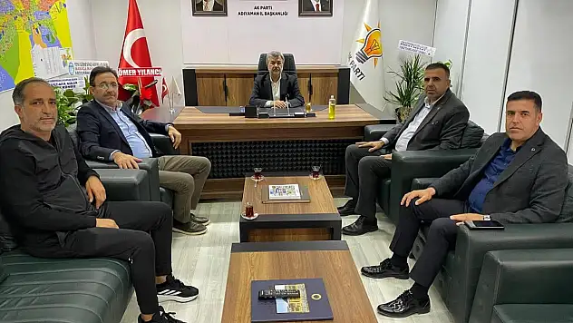 Sincik heyetinden başkan Çadır'a hayırlı olsun ziyareti