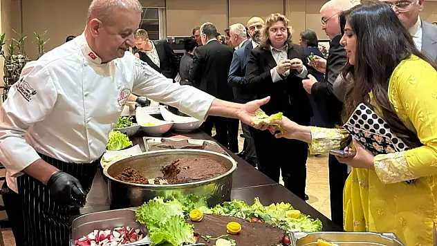 Sofya'da Adıyaman çiğköftesine yoğun ilgi