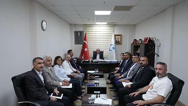 Spor Dostu Kampüs unvanı ve belgesi alınması değerlendirme toplantısı yapıldı