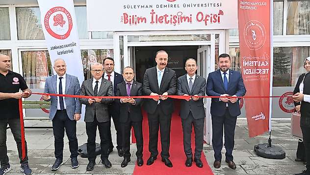 Süleyman Demirel Üniversitesi'nde, Bilim İletişimi Ofisi'nin açılışı gerçekleştirildi